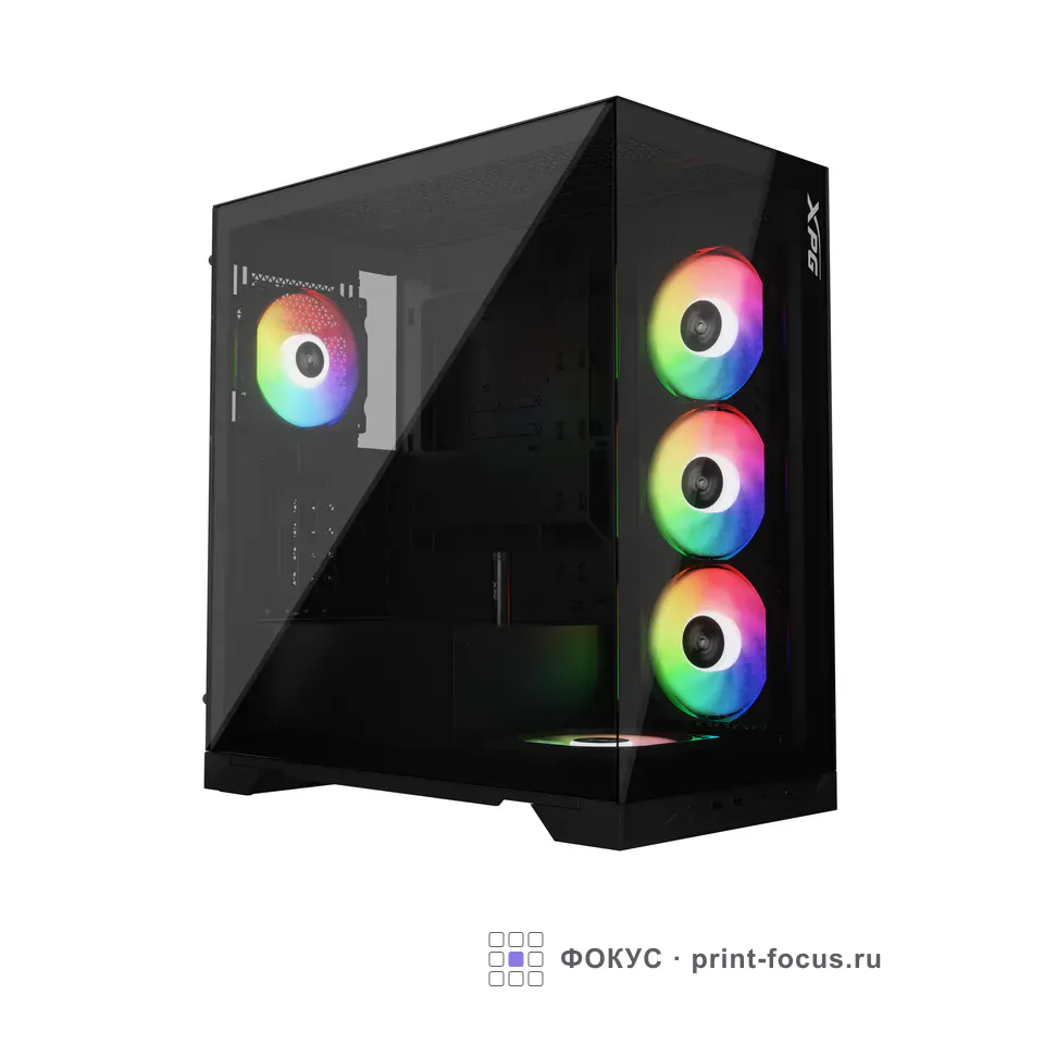 ADATA XPG INVADER X BLACK (INVADERXMT-BKCWW), артикул INVADERXMT-BKCWW