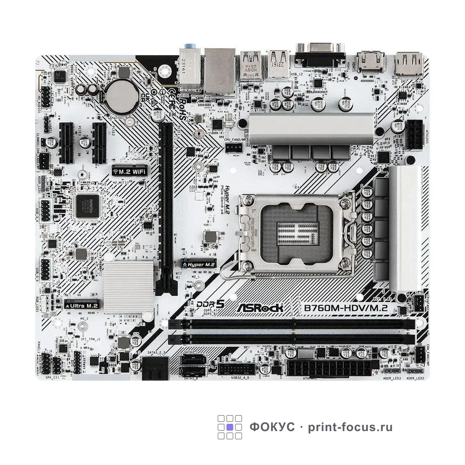 ASRock B760M-HDV/M.2, артикул B760M-HDV/M.2