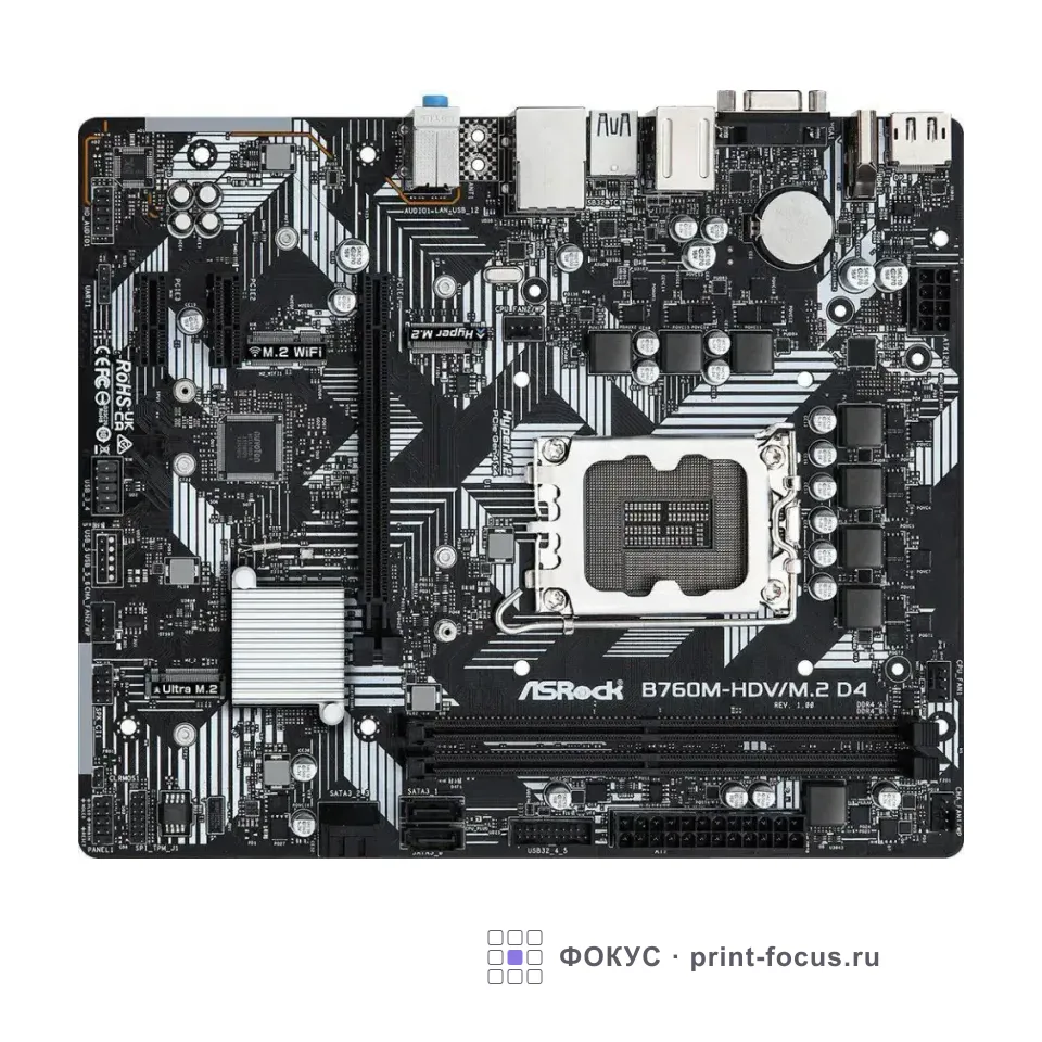 ASRock B760M-HDV/M.2 D4, артикул B760M-HDV/M.2 D4