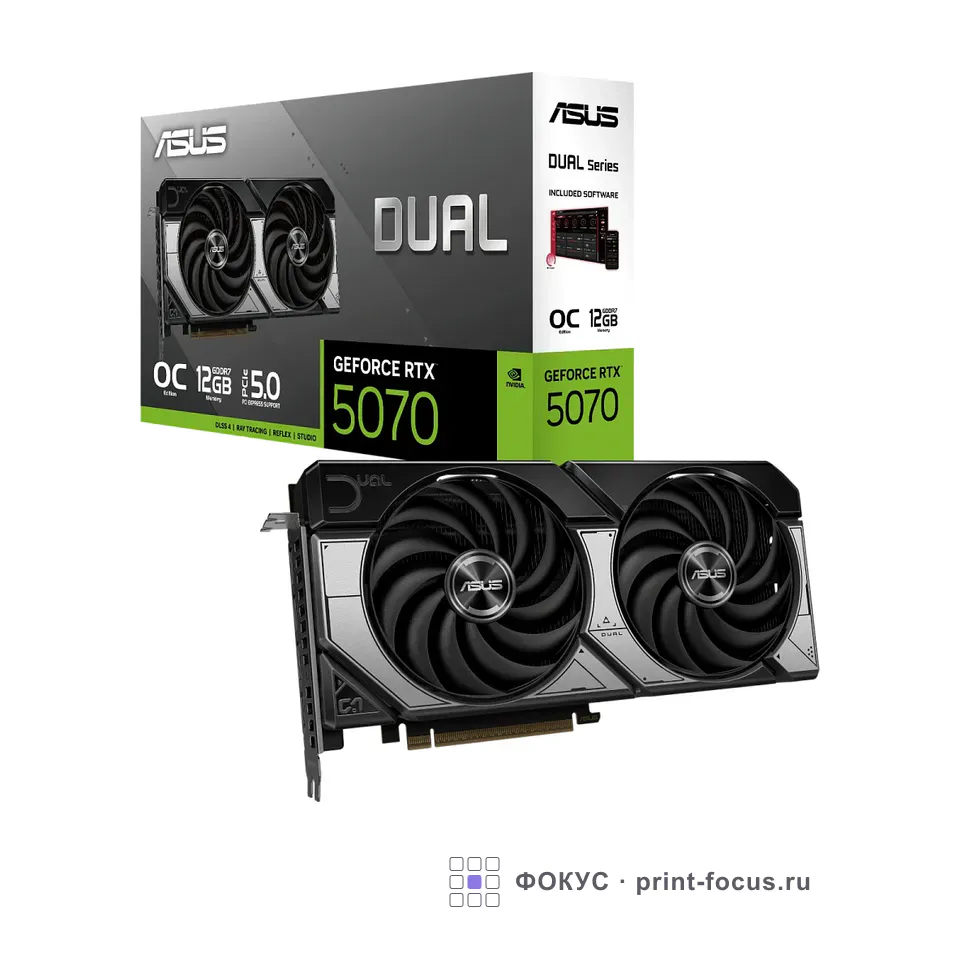 ASUS DUAL RTX5070 O12G, артикул 90YV0M17-M0NA00