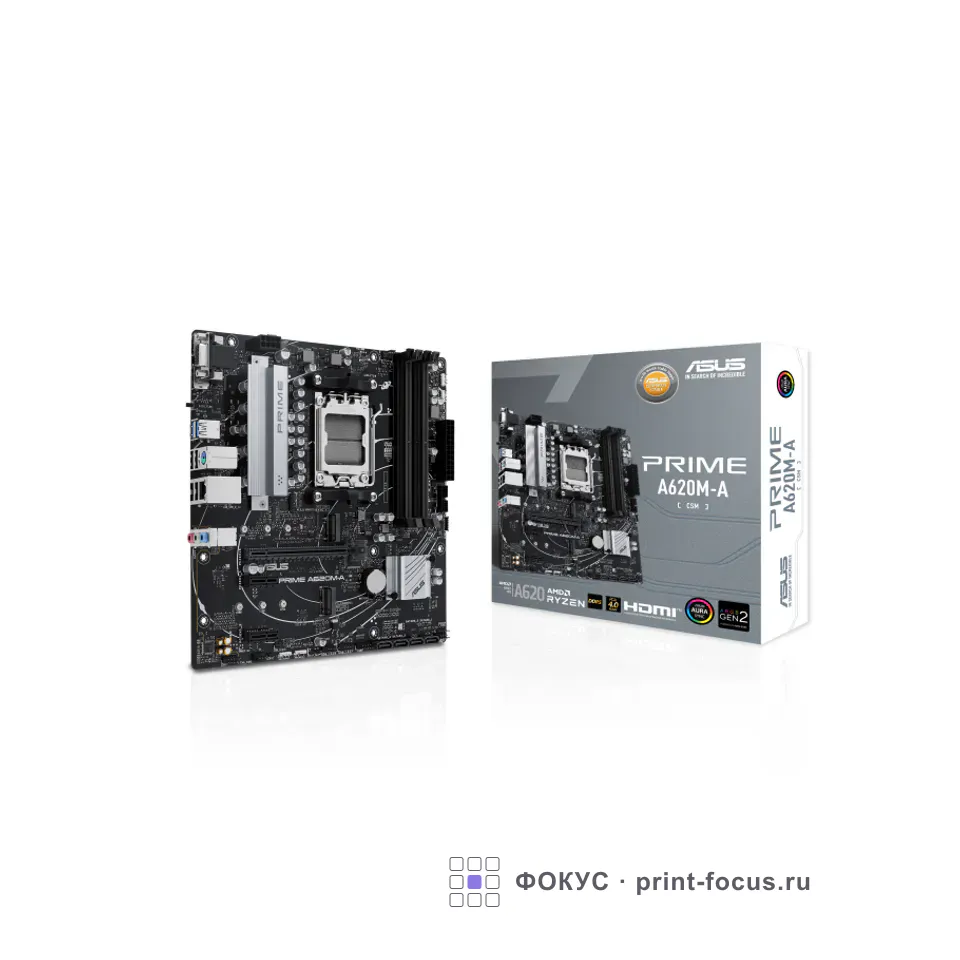 Asus PRIME A620M-A-CSM (90MB1F10-M0EAYC), артикул 90MB1F10-M0EAYC