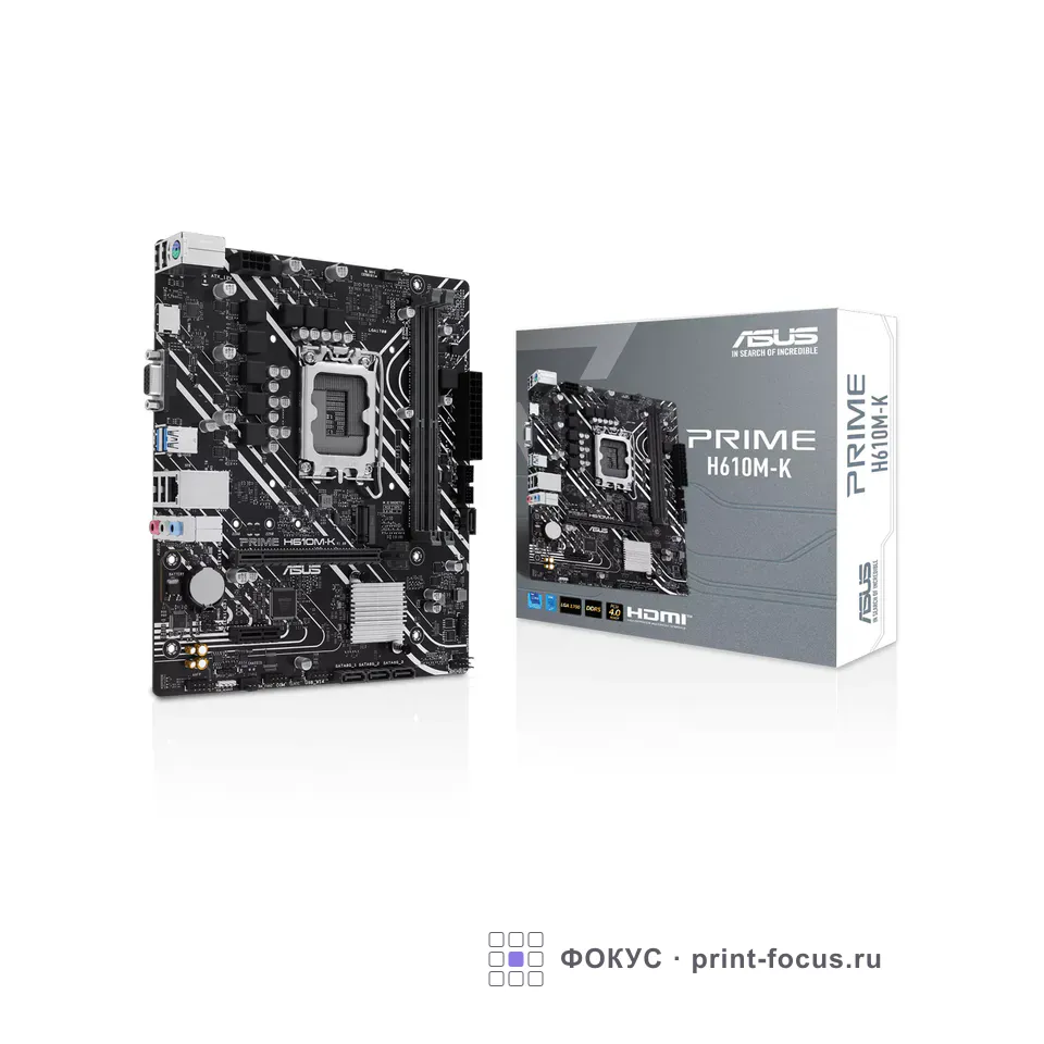 ASUS PRIME H610M-K, артикул 90MB1GA0-M0EAY0