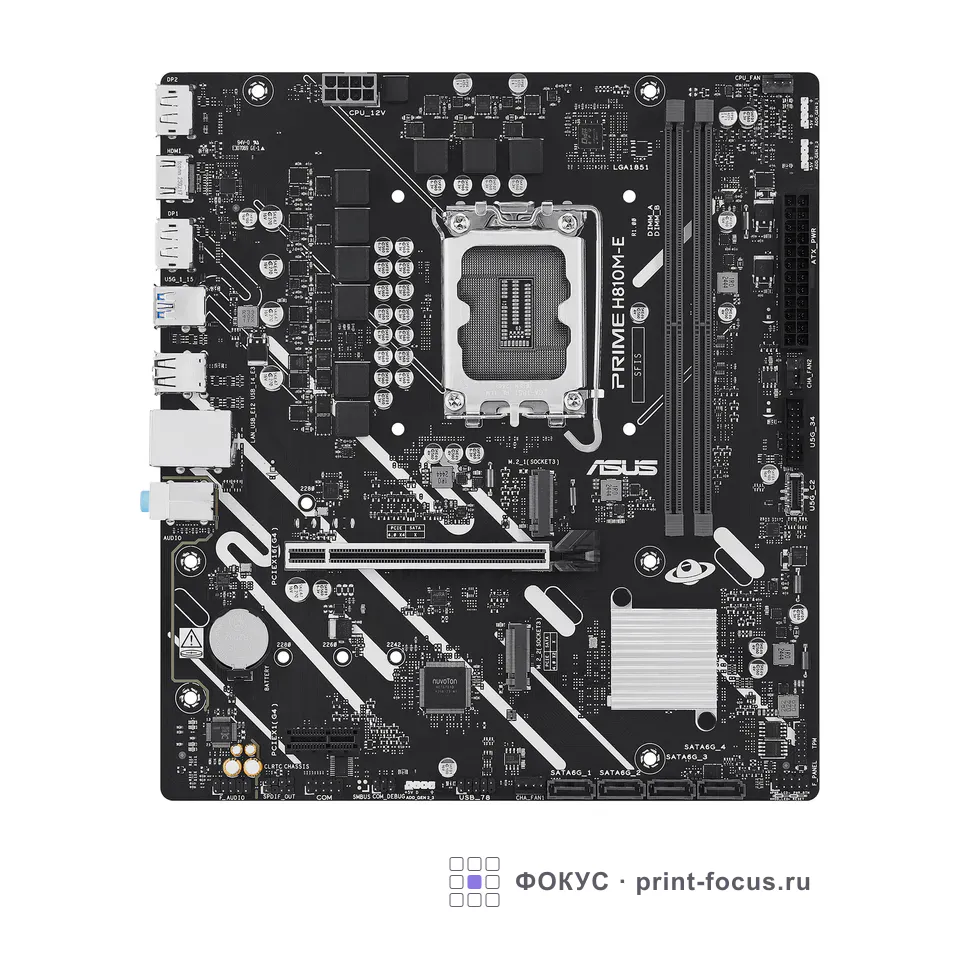 ASUS PRIME H810M-E-CSM (90MB1N20-M0EAYC), артикул 90MB1N20-M0EAYC