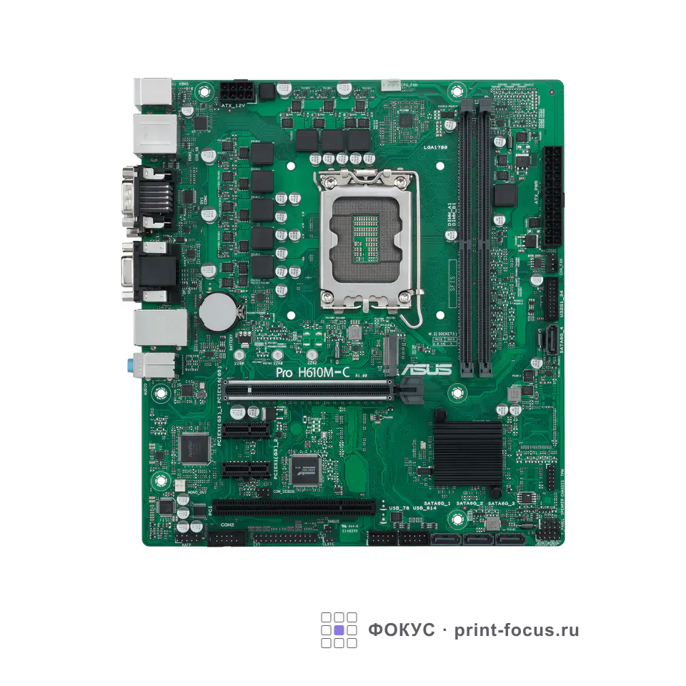 ASUS PRO H610M-C-CSM, артикул 90MB1AT0-M0EAYC