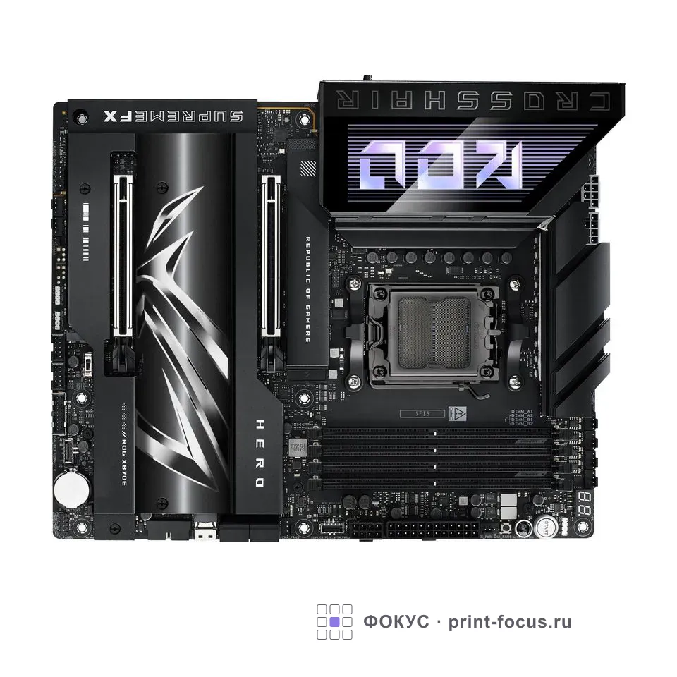 ASUS ROG CROSSHAIR X870E HERO, артикул ROG CROSSHAIR X870E HERO