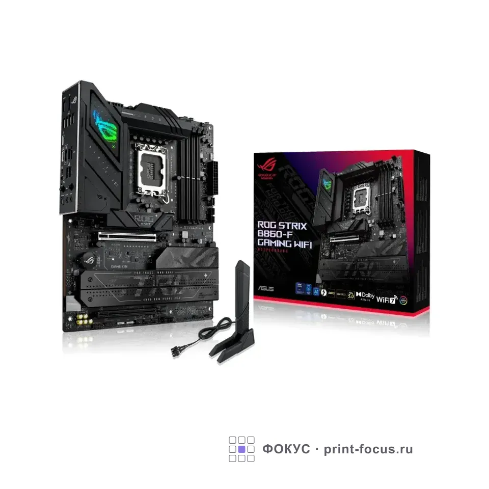 ASUS ROG STRIX B860-F GAMING WIFI (90MB1JG0-M0EAY0), артикул 90MB1JG0-M0EAY0