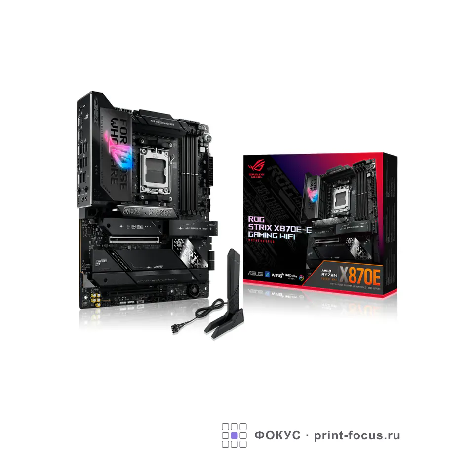 ASUS ROG STRIX X870E-E GAMING WIFI (90MB1IB0-M0EAY0), артикул 90MB1IB0-M0EAY0
