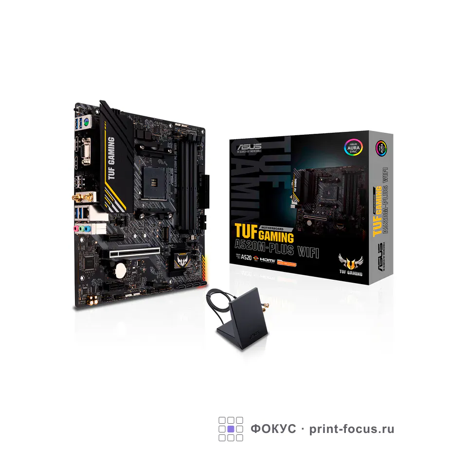 ASUS TUF GAMING A520M-PLUS WIFI, артикул 90MB17F0-M0EAY0