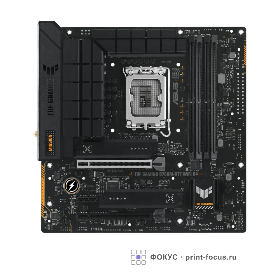 ASUS TUF GAMING B760M-BTF WIFI D4, артикул 90MB1E50-M1EAY0
