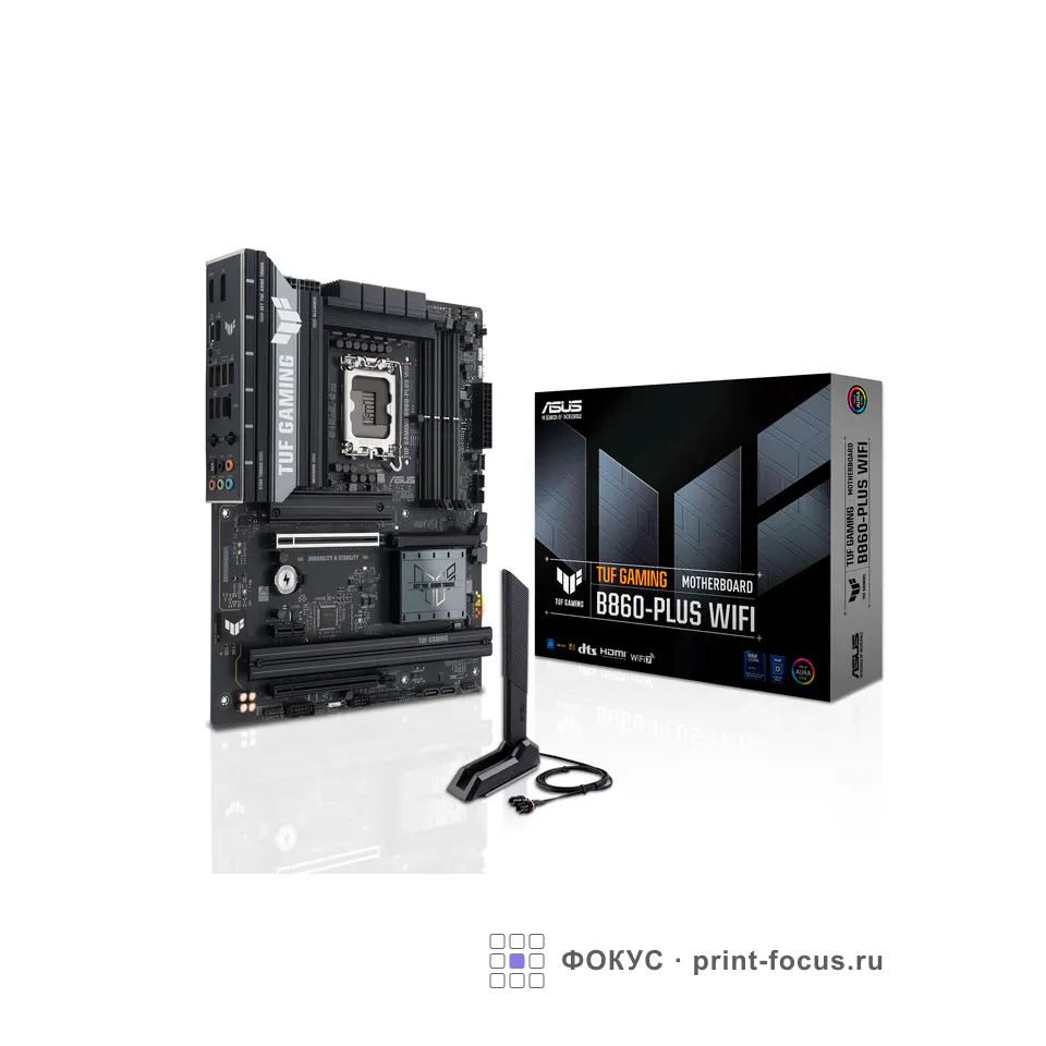 ASUS TUF GAMING B860-PLUS WIFI (90MB1JL0-M0EAY0), артикул 90MB1JL0-M0EAY0