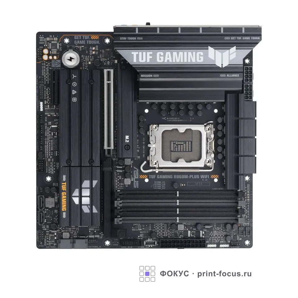 ASUS TUF GAMING B860M-PLUS WIFI, артикул TUF GAMING B860M-PLUS WIFI
