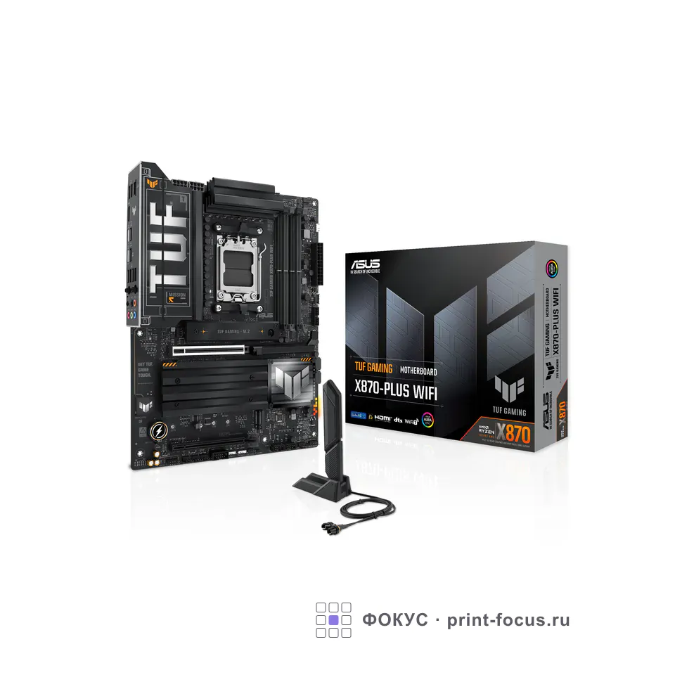 ASUS TUF GAMING X870-PLUS WIFI (90MB1IU0-M0EAY0), артикул 90MB1IU0-M0EAY0