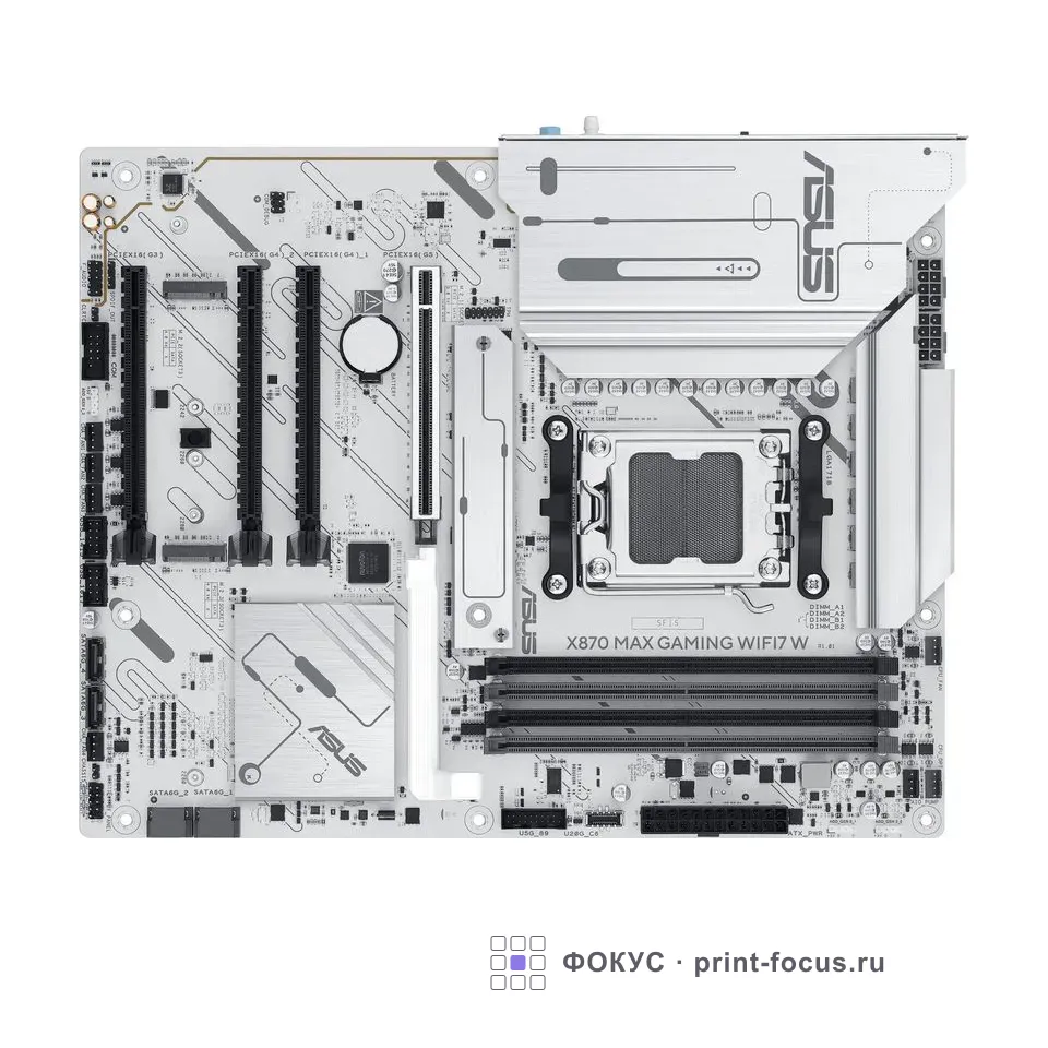 ASUS X870 MAX GAMING WIFI7 W, артикул X870 MAX GAMING WIFI7 W