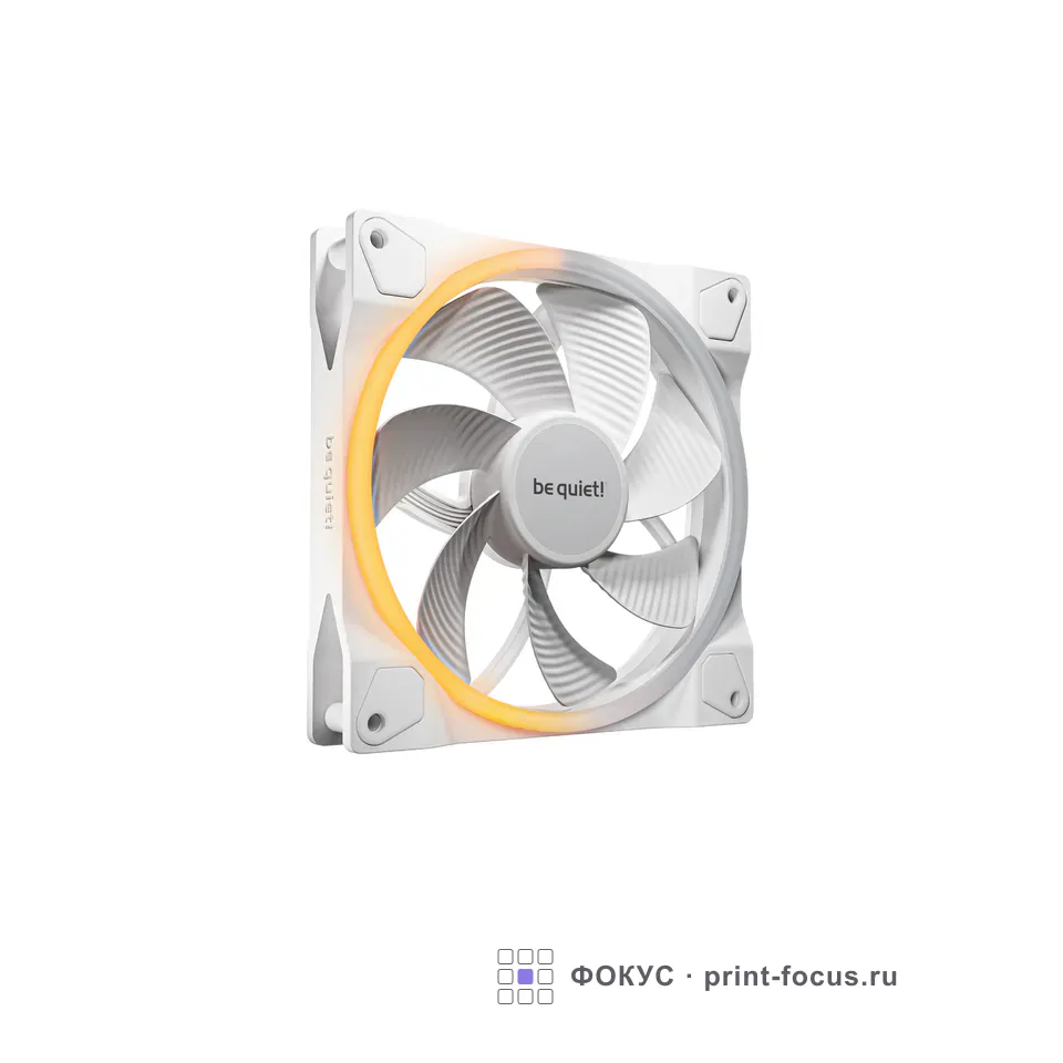 be quiet! LIGHT WINGS 140mm PWM Reverse White, артикул BL135