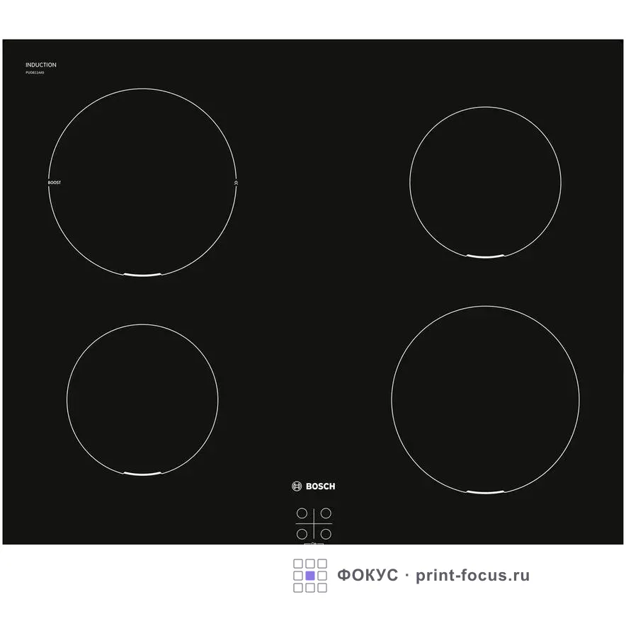Встраиваемая варочная панель BOSCH PUG611AA5E, артикул PUG611AA5E
