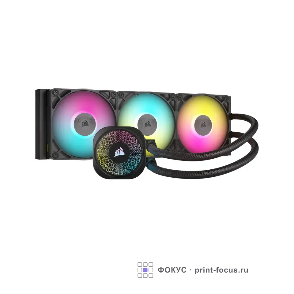 Corsair iCUE LINK TITAN 360 RX RGB Black, артикул CW-9061018-WW