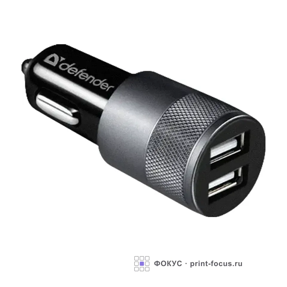 Defender UCA-21 2USB, 5V/2.1A, артикул 83821