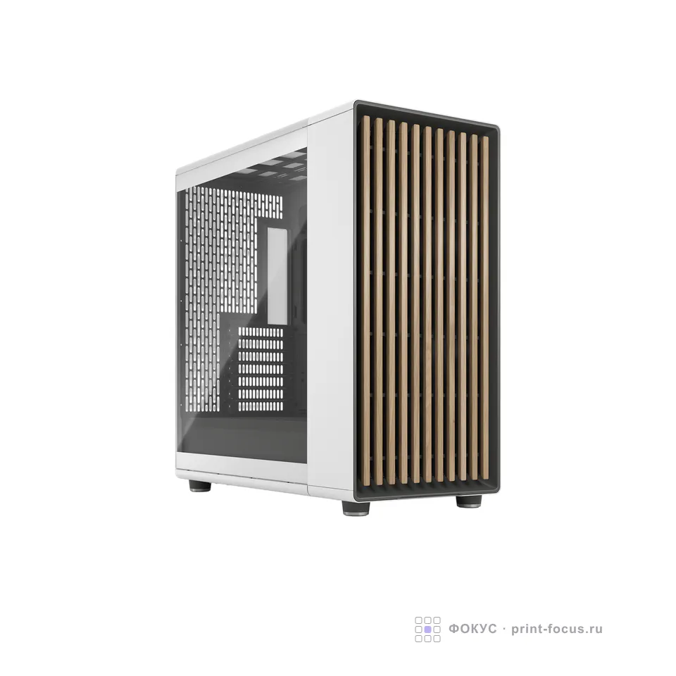 Fractal Design North XL RC Chalk TG Clear White, артикул FD-C-NOR1X-06