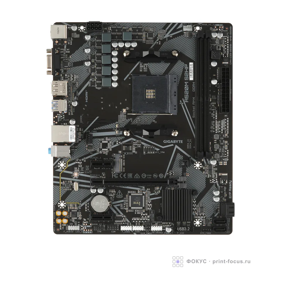 GIGABYTE A520M S2HP, артикул A520M S2HP
