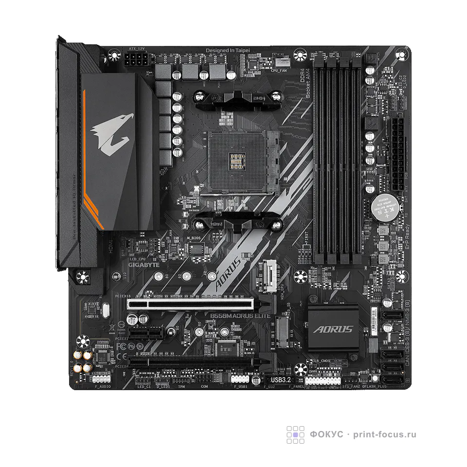 Gigabyte B550M AORUS ELITE (rev. 1.0), артикул B550M AORUS ELITE
