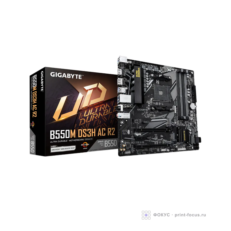 Gigabyte B550M DS3H AC R2, артикул B550M DS3H AC R2