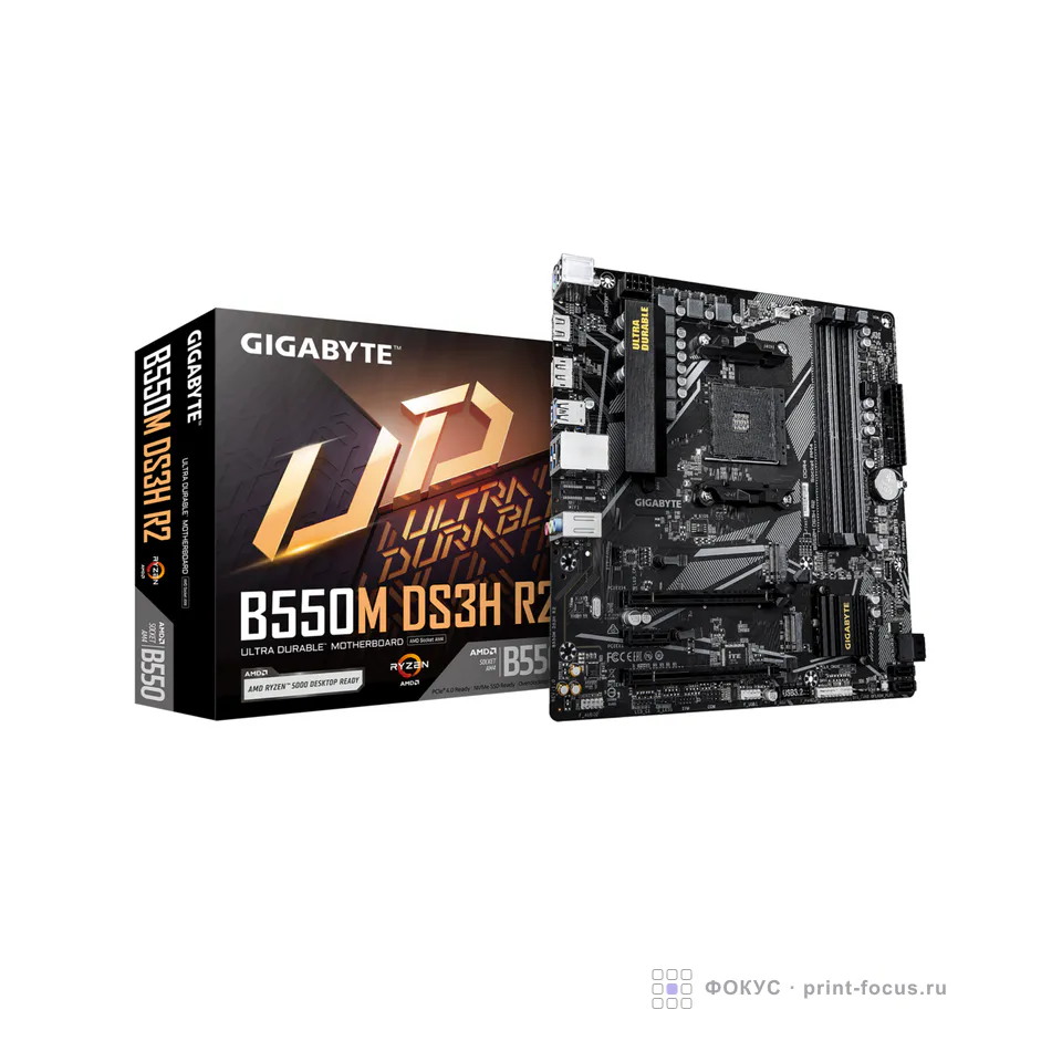 GIGABYTE B550M DS3H R2, артикул B550M DS3H R2