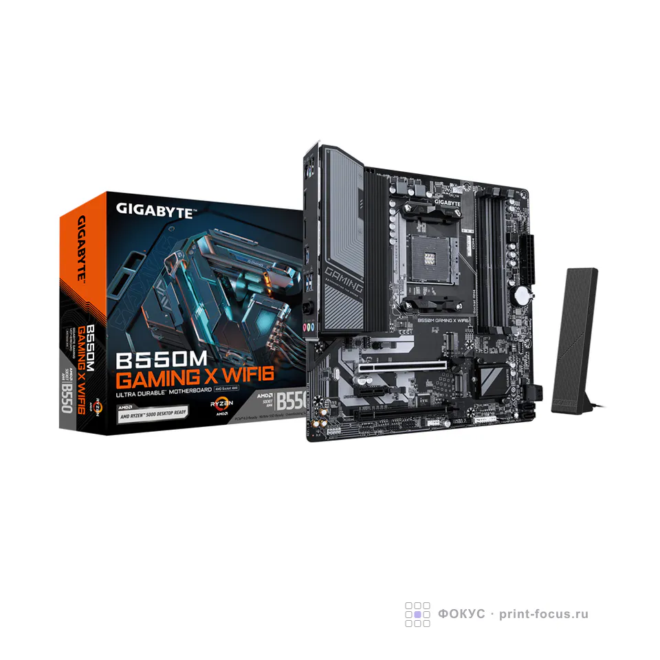 GIGABYTE B550M GAMING X WIFI6, артикул B550M GAMING X WIFI6