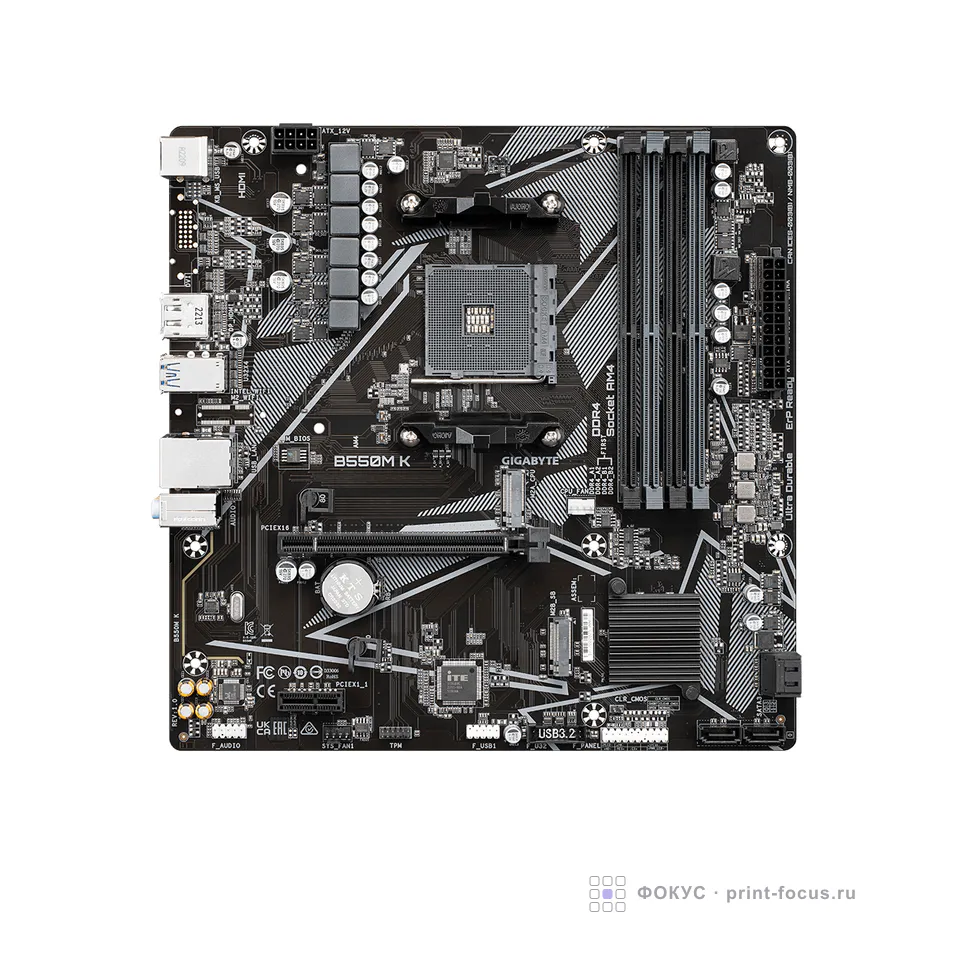 GIGABYTE B550M K, артикул B550M K