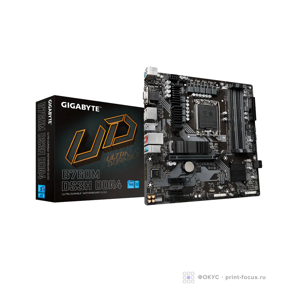 GigaByte B760M DS3H DDR4, артикул B760M DS3H DDR4