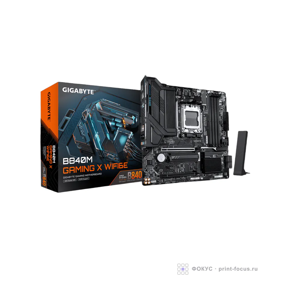 Gigabyte B840M GAMING X WF6E, артикул B840M GAMING X WF6E