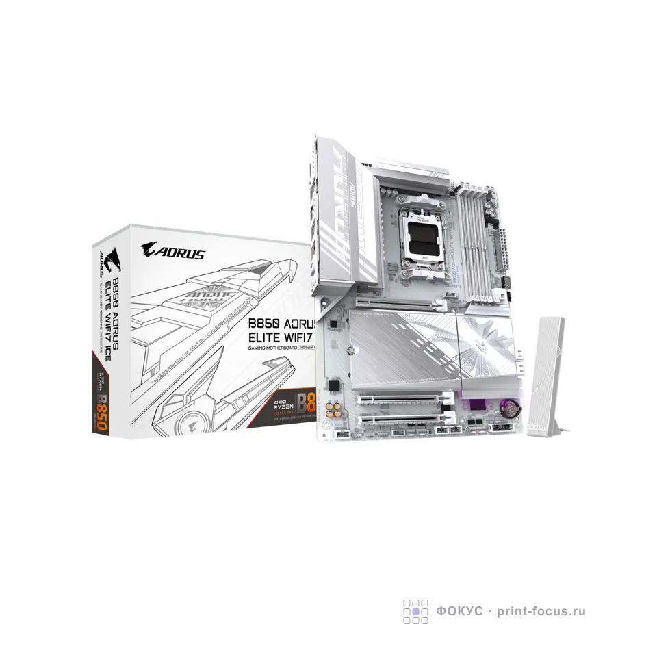 GIGABYTE B850 AORUS ELITE WF7 ICE, артикул B850 A ELITE WF7 ICE