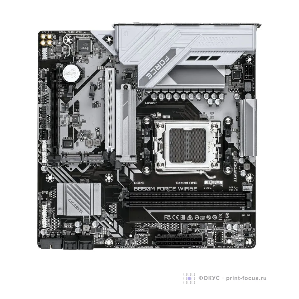 Gigabyte B850M FORCE WF6E, артикул B850M FORCE WF6E