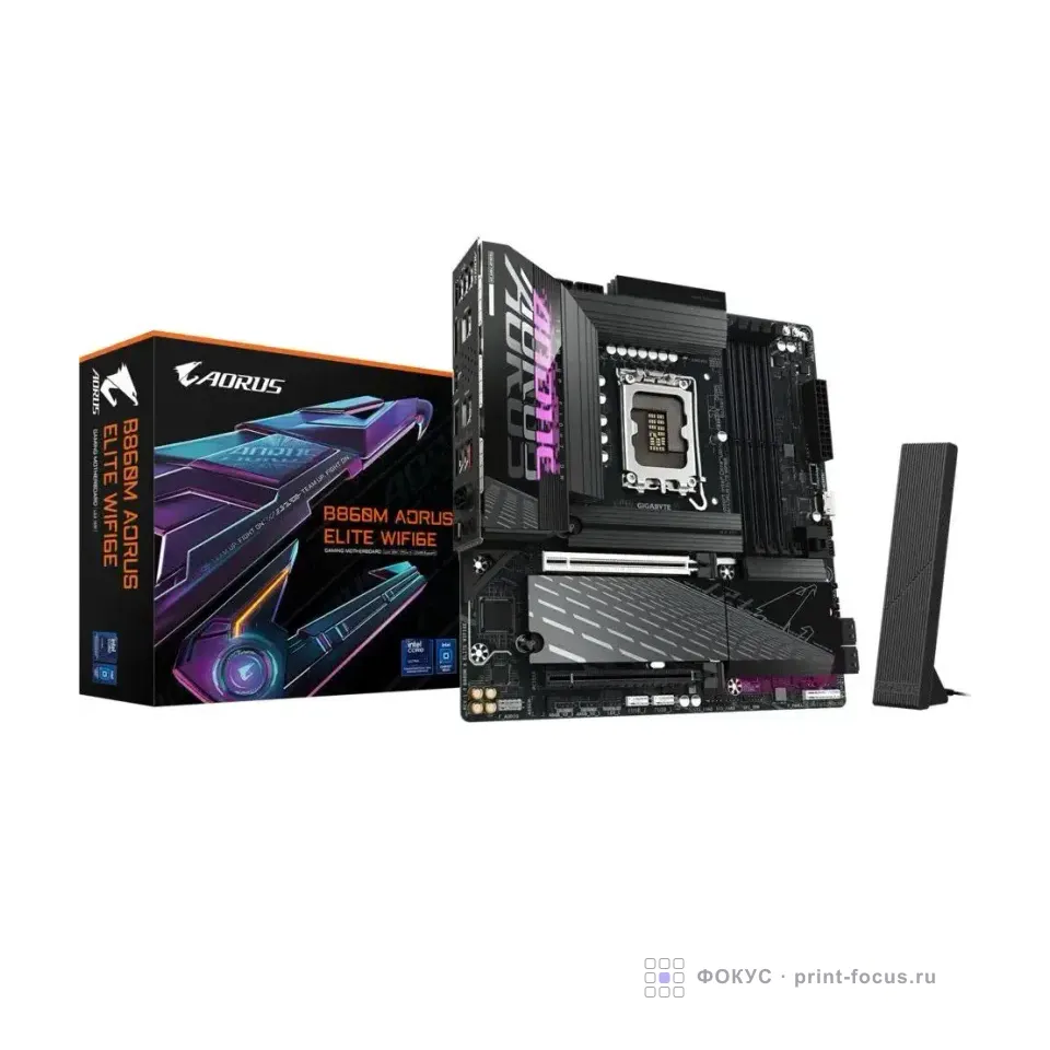 GIGABYTE B860M A ELITE WIFI6E, артикул B860M A ELITE WIFI6E