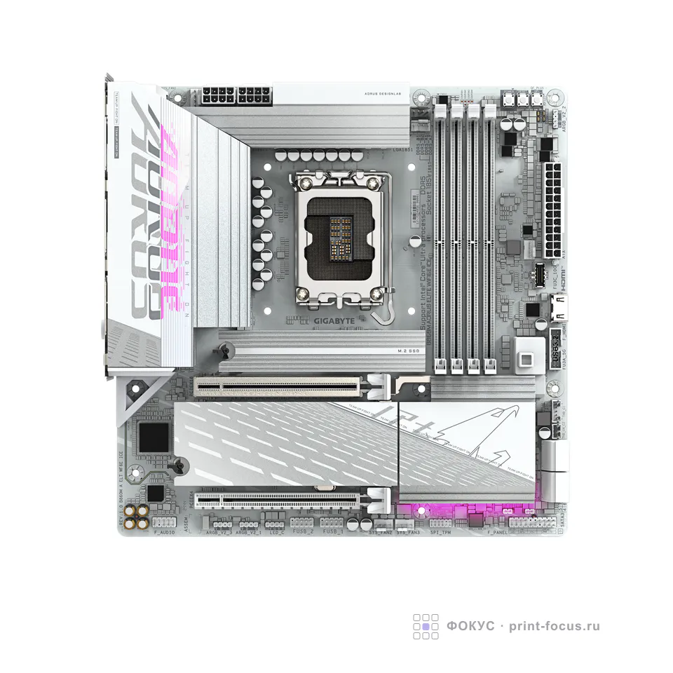 Gigabyte B860M A ELT WF6E ICE, артикул B860M A ELT WF6E ICE