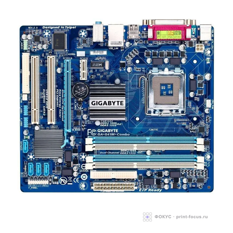 Gigabyte GA-G41M-COMBO, артикул GA-G41M-COMBO