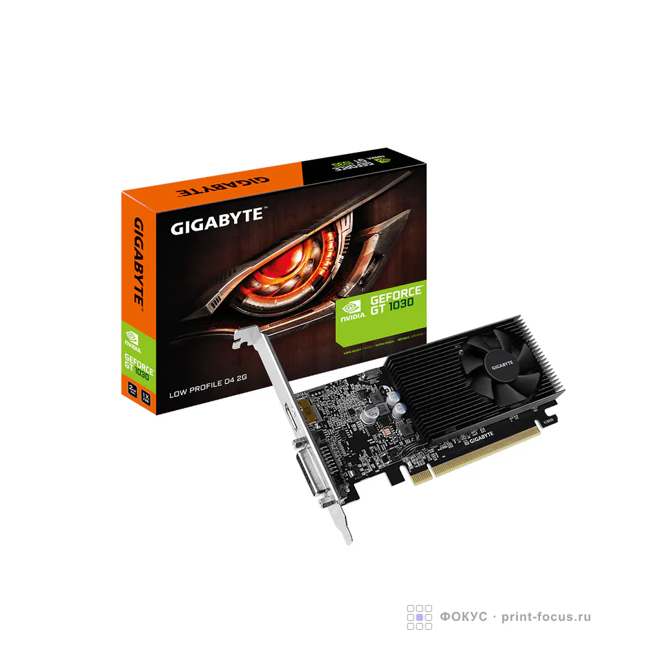 Gigabyte GT 1030 Low Profile D4 2G, артикул GV-N1030D4-2GL