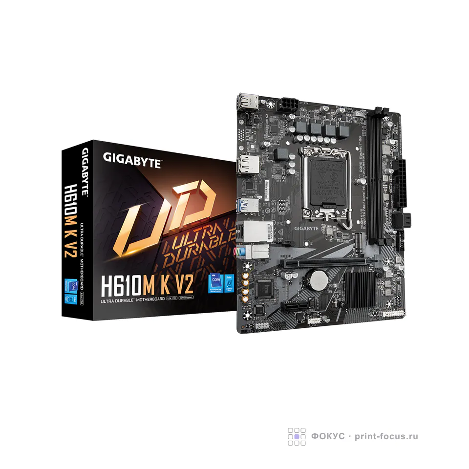GIGABYTE H610M K V2, артикул H610M K V2