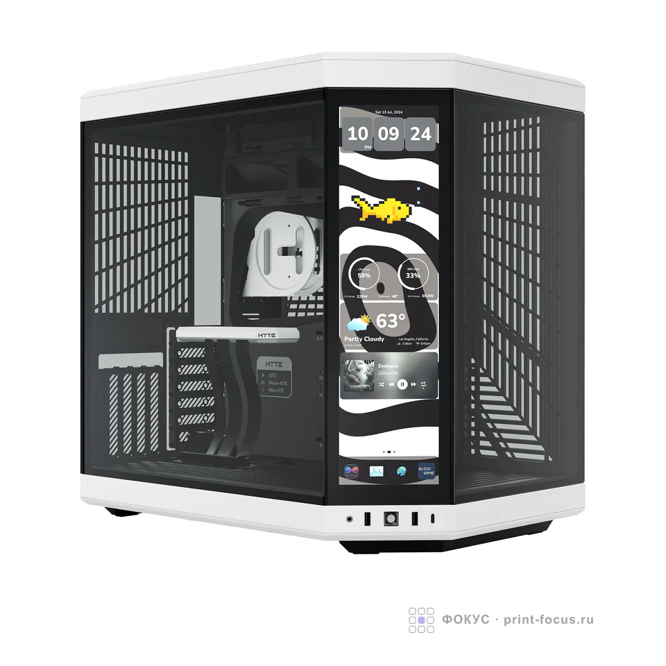 HYTE Y70 Touch Infinite (CS-HYTE-Y70TTI-WB), артикул CS-HYTE-Y70TTI-WB