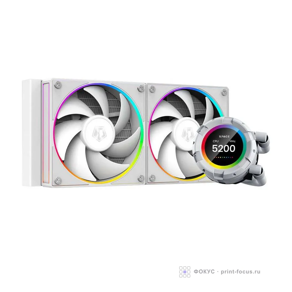 ID-COOLING SL240_WHITE, артикул SL240_WHITE
