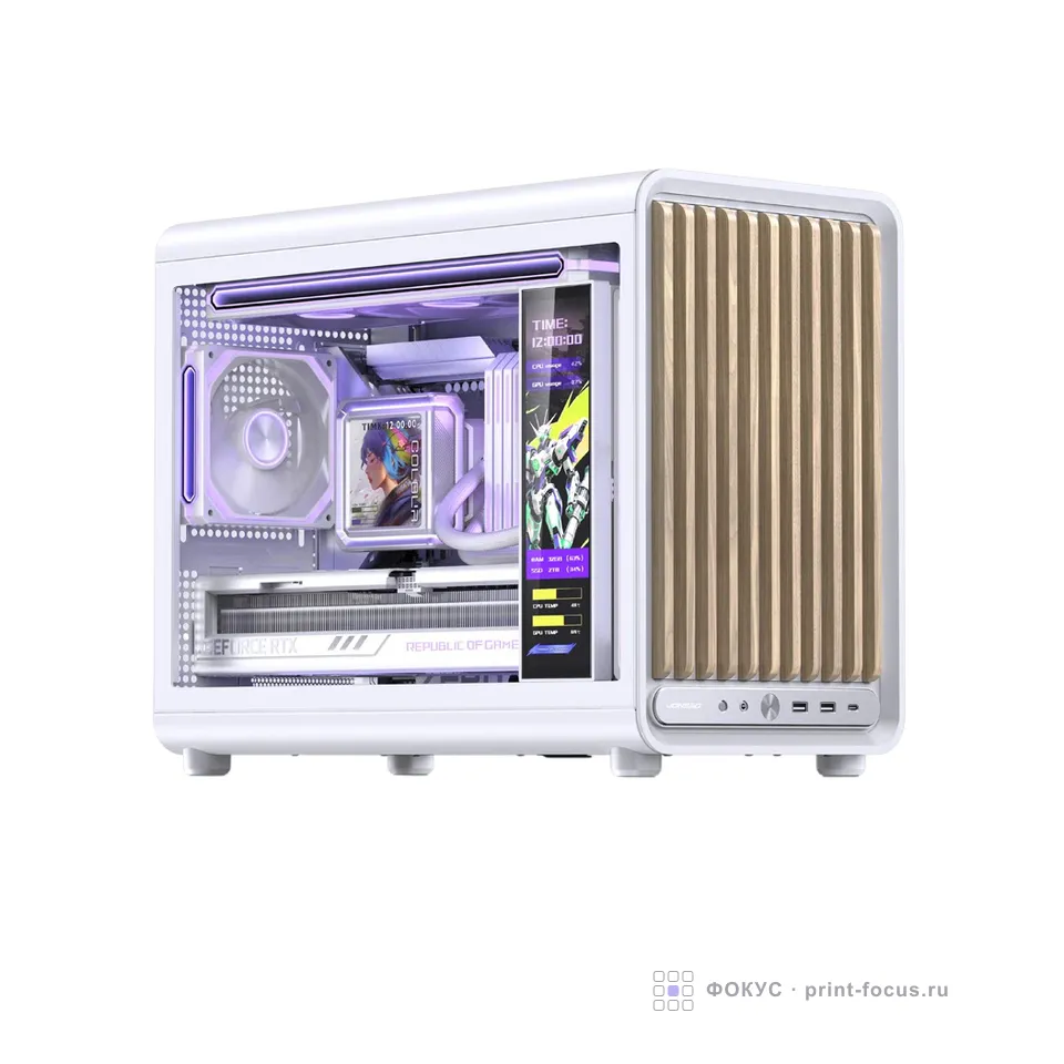 JONSBO D33 WOOD White, артикул D33 WOOD White