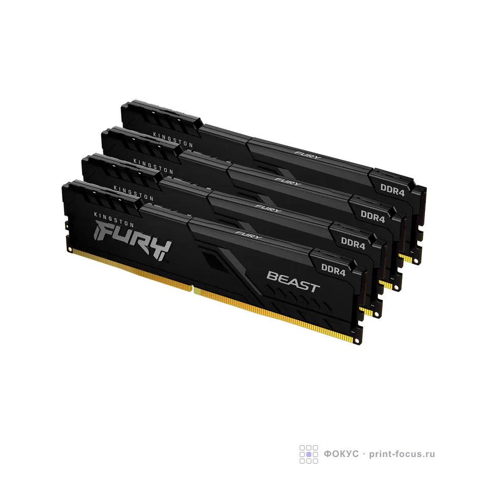 Kingston FURY Beast KF436C18BBK4/64, артикул KF436C18BBK4/64