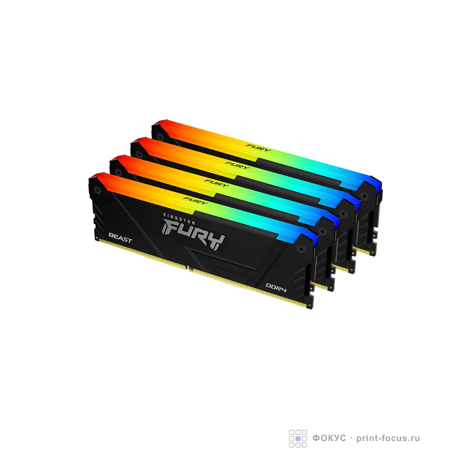 Kingston FURY Beast RGB KF432C16BB2AK4/128, артикул KF432C16BB2AK4/128