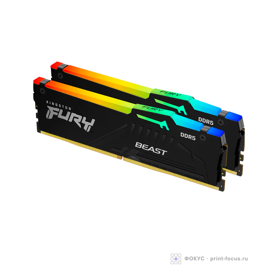Kingston FURY Beast RGB KF552C40BBAK2-32, артикул KF552C40BBAK2-32