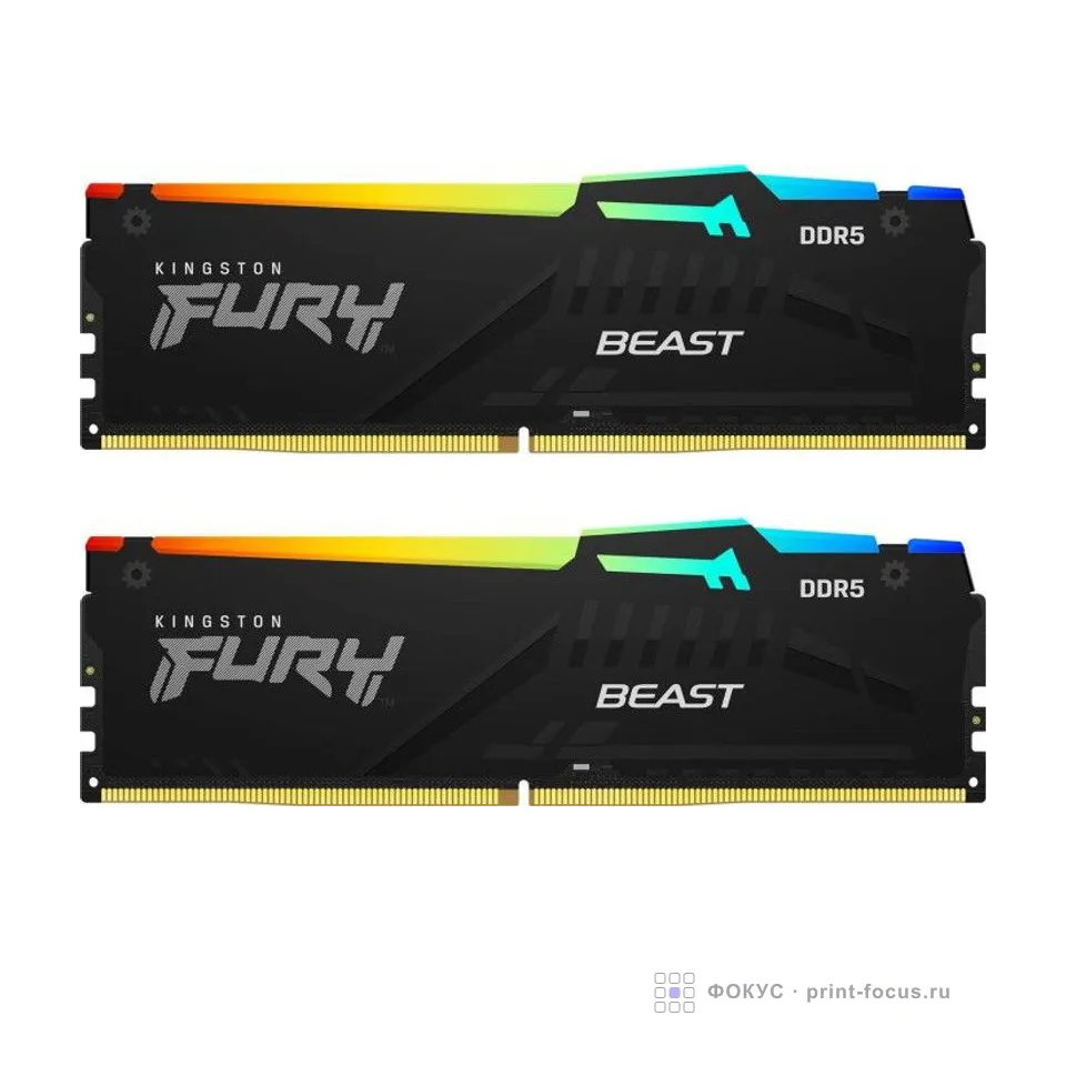 Kingston FURY Beast RGB XMP, артикул KF556C40BBAK2-16