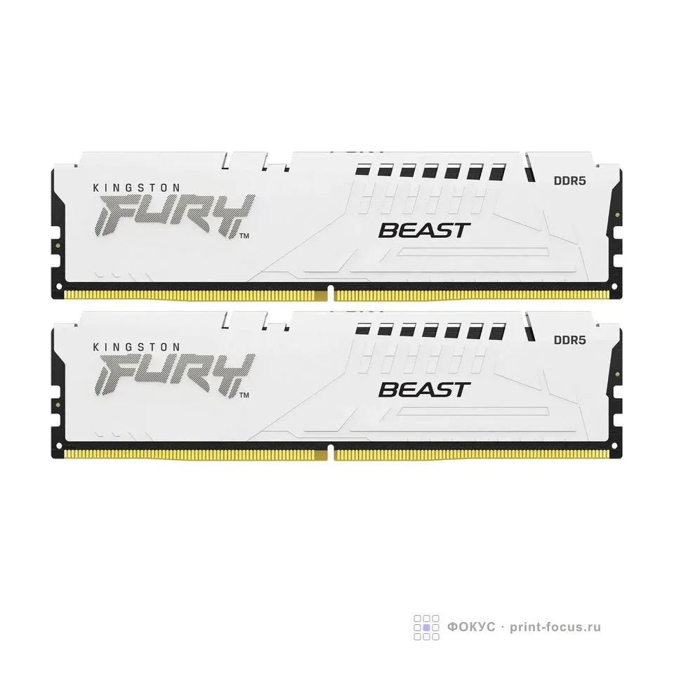 Kingston FURY Beast White EXPO KF556C36BWEK2-32, артикул KF556C36BWEK2-32