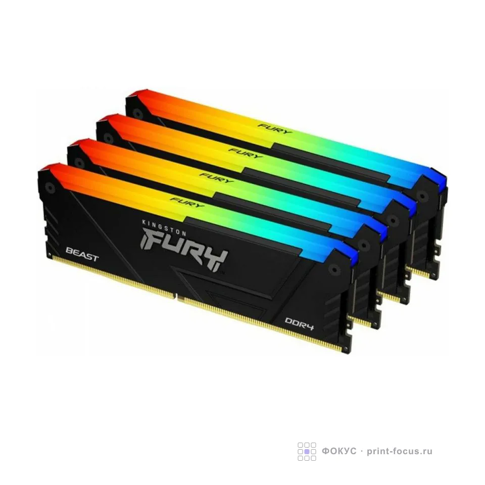 Kingston KF432C16BB12AK4/64, артикул KF432C16BB12AK4/64