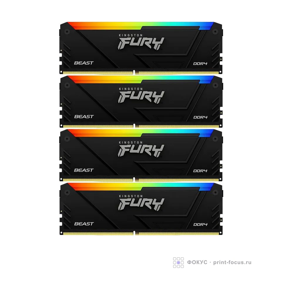 Kingston KF436C17BB2AK4/32, артикул KF436C17BB2AK4/32