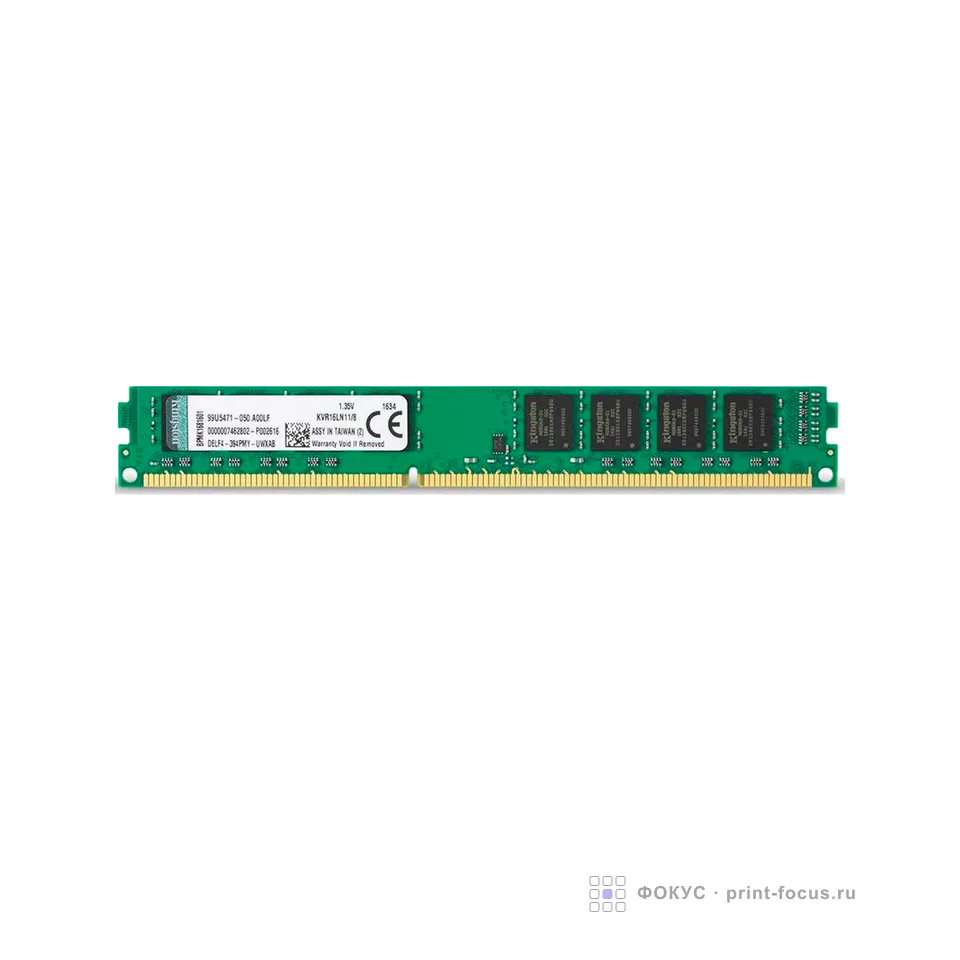 Kingston KVR16LN11/8WP, артикул KVR16LN11/8WP