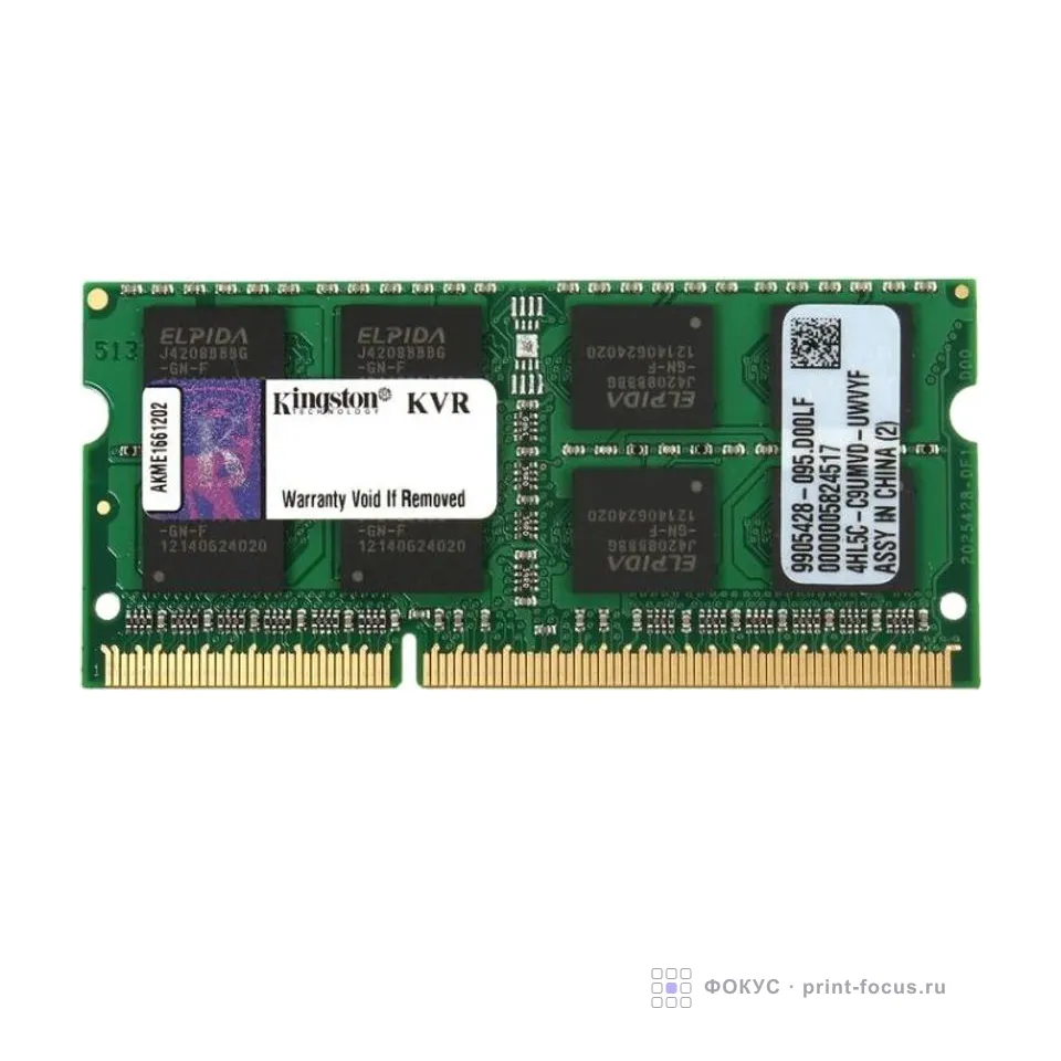 Kingston KVR16LS11/8WP, артикул KVR16LS11/8WP