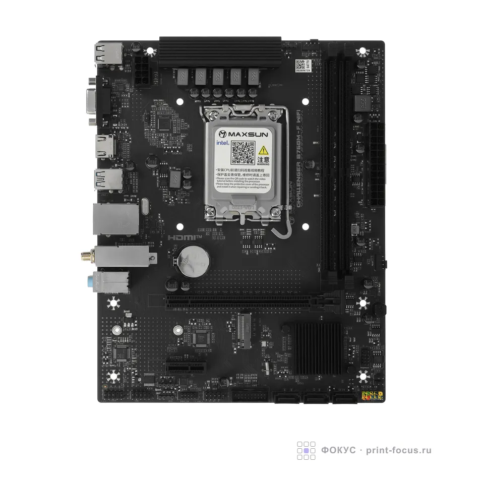 MAXSUN MS-Challenger B760M-F WIFI, артикул MS-Challenger B760M-F WIFI